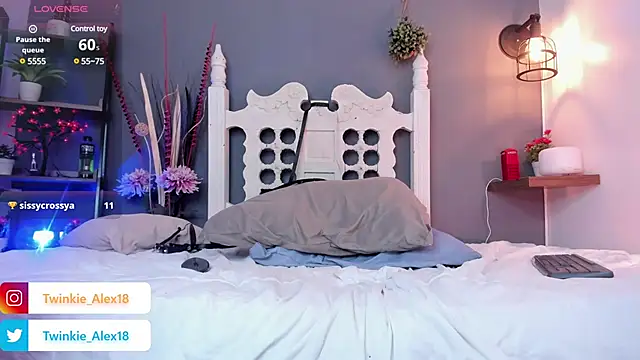 Twinkie-Alex18 online show from 03.01.25