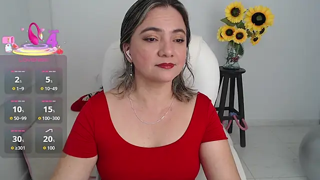 Snapshot of Ghada_milf chatting on 10.08.25 Ghada milf online show from 10.08.25