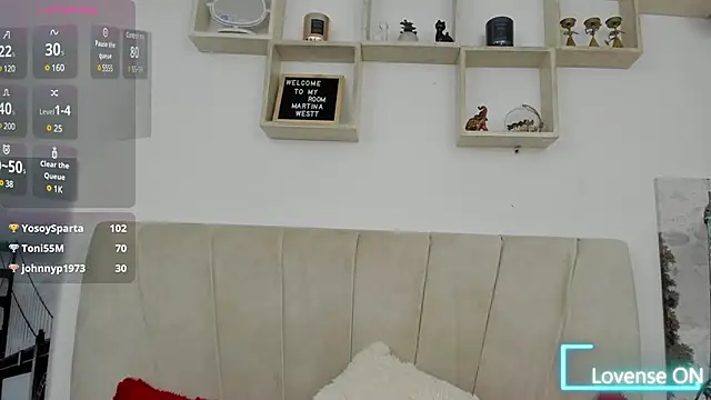 Snapshot of MartinaWestt chatting on 02.28.25 MartinaWestt online show from 02.28.25