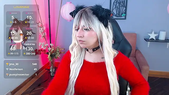 Snapshot of yumin3ko chatting on 02.08.25 yumin3ko online show from 02.08.25