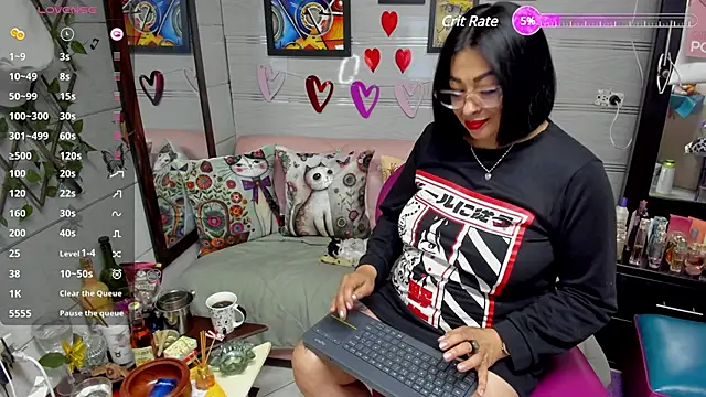 Snapshot of mirandaa_spark chatting on 02.25.25 mirandaa spark online show from 02.25.25