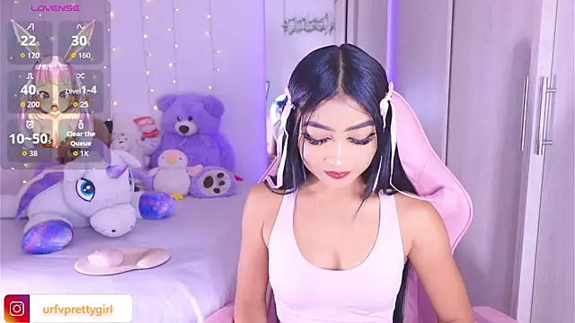 urfavprettygirl online show from 06.03.26