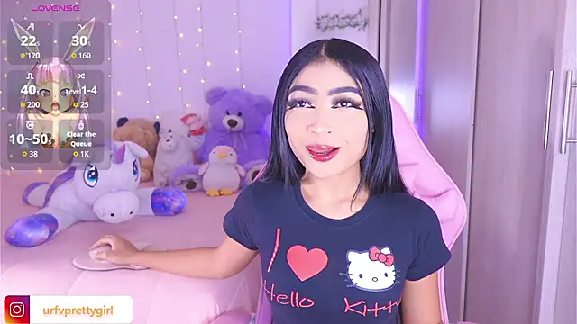urfavprettygirl online show from 07.21.26
