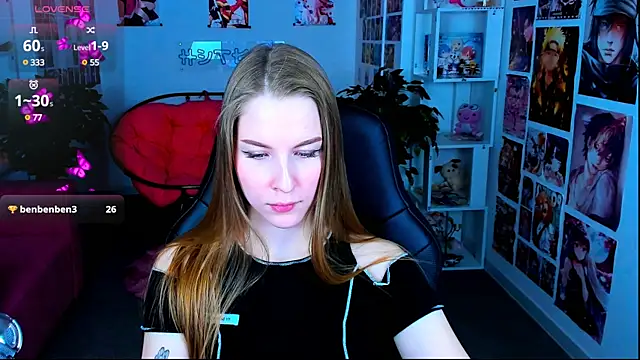 Snapshot of CuteMousee chatting on 02.03.25 CuteMousee online show from 02.03.25