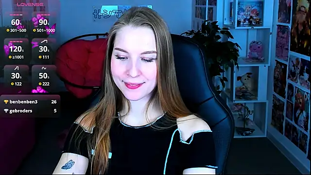 Snapshot of CuteMousee chatting on 02.03.25 CuteMousee online show from 02.03.25