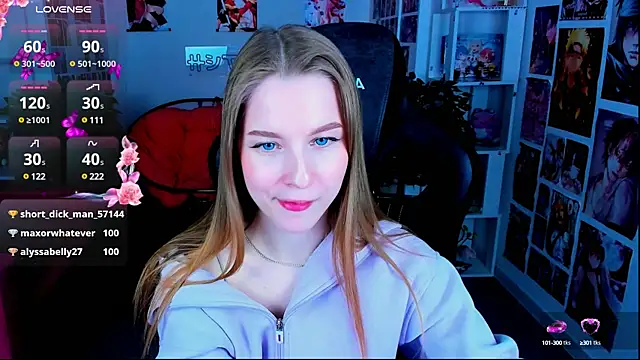 Snapshot of CuteMousee chatting on 02.19.25 CuteMousee online show from 02.19.25