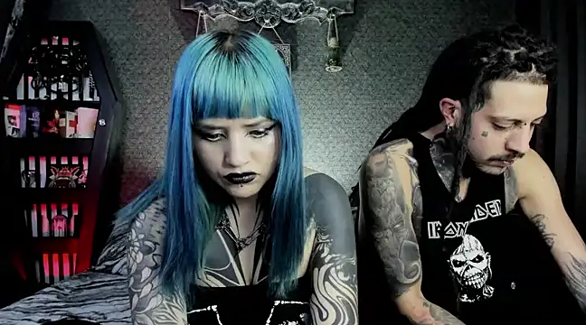 Snapshot of DimmuandDarkness chatting on 01.28.25 DimmuandDarkness online show from 01.28.25