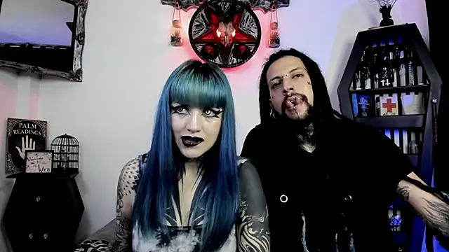 Snapshot of DimmuandDarkness chatting on 10.22.25 DimmuandDarkness online show from 10.22.25