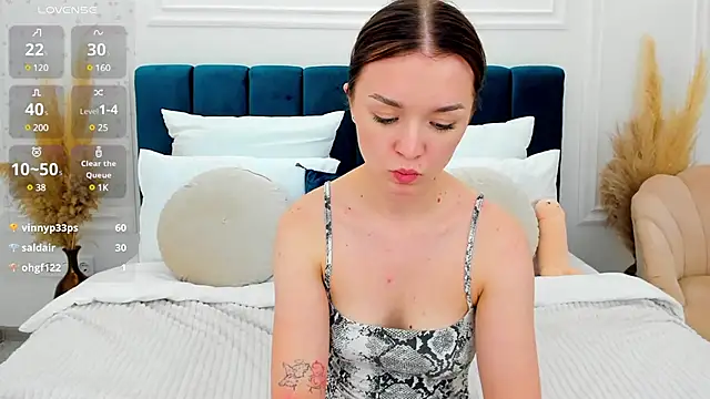 Snapshot of VirginOlly chatting on 02.20.25 VirginOlly online show from 02.20.25