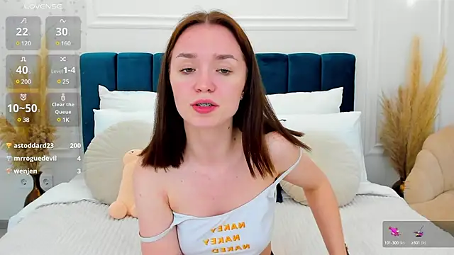 Snapshot of VirginOlly chatting on 03.02.25 VirginOlly online show from 03.02.25