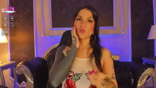 Snapshot of MeganDraco_ chatting on 06.29.26 MeganDraco online show from 06.29.26
