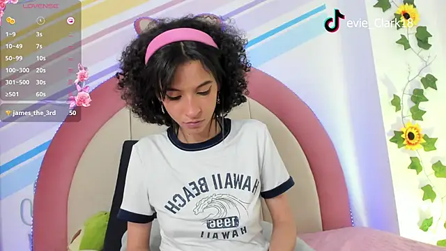 Evie Clark online show from 01.24.25