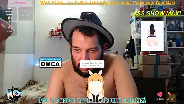 BISEXGOOD777 online show from 03.20.25