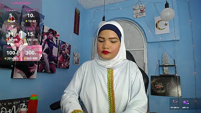 Snapshot of Falak-Yasin chatting on 12.28.24 Falak-Yasin online show from 12.28.24