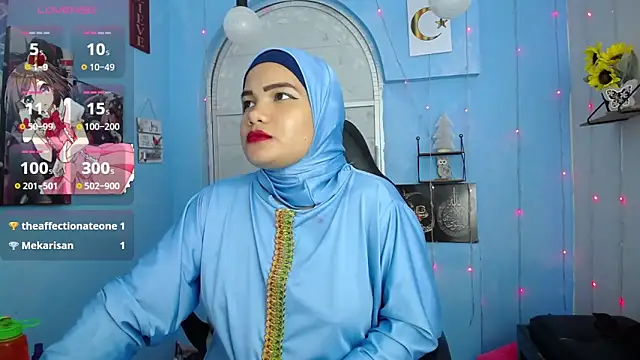 Snapshot of Falak-Yasin chatting on 01.03.25 Falak-Yasin online show from 01.03.25