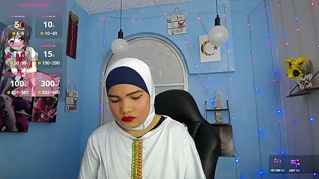 Snapshot of Falak-Yasin chatting on 01.04.25 Falak-Yasin online show from 01.04.25