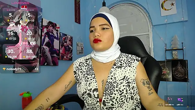 Snapshot of Falak-Yasin chatting on 01.15.25 Falak-Yasin online show from 01.15.25