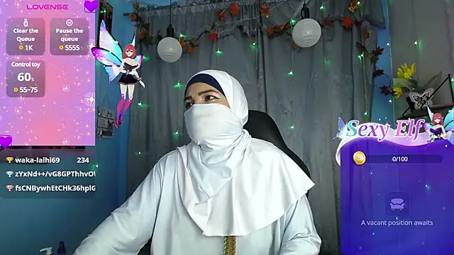 Snapshot of Falak-Yasin chatting on 02.26.25 Falak-Yasin online show from 02.26.25