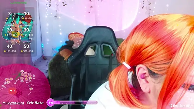 MilkyXSakura online show from 10.31.25