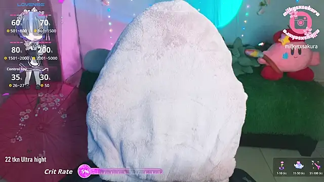 MilkyXSakura online show from 05.10.26