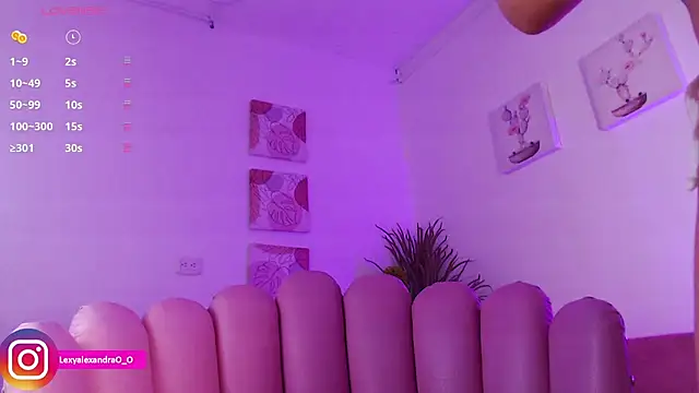 Snapshot of Lexyjoycce chatting on 01.19.25 Lexyjoycce online show from 01.19.25