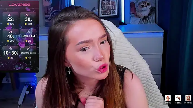 Snapshot of Evia_r0se chatting on 04.26.26 Evia r0se online show from 04.26.26