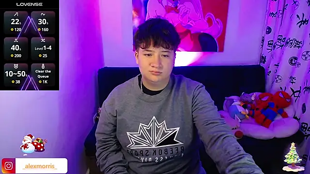 Snapshot of _AlexMorris chatting on 12.03.24 AlexMorris online show from 12.03.24