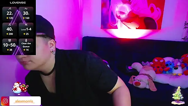 Snapshot of _AlexMorris chatting on 12.17.24 AlexMorris online show from 12.17.24