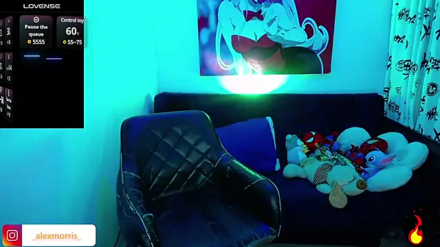 Snapshot of _AlexMorris chatting on 01.08.25 AlexMorris online show from 01.08.25