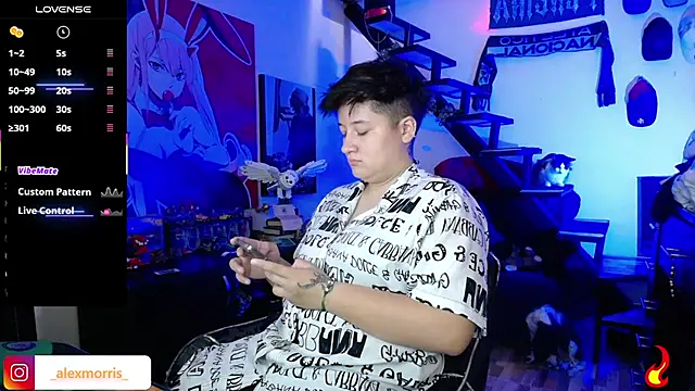 Snapshot of _AlexMorris chatting on 12.18.25 AlexMorris online show from 12.18.25