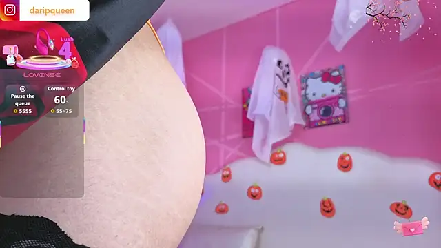 DaripQueen online show from 10.10.25