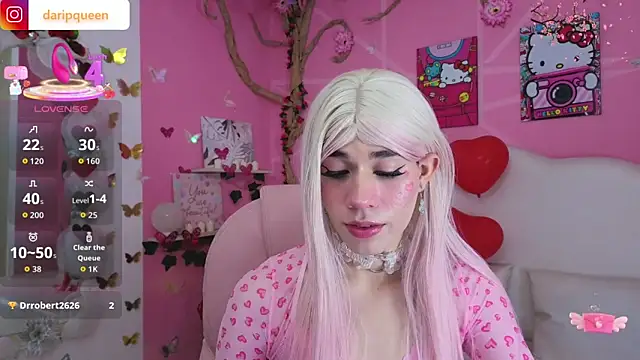 DaripQueen online show from 02.21.26