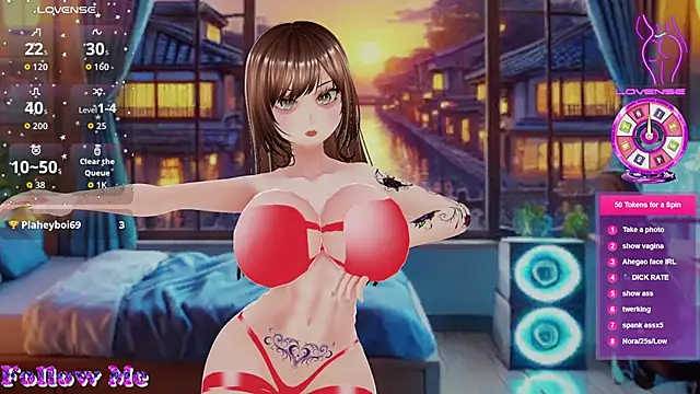 Hanaedamngirl online show from 12.21.25