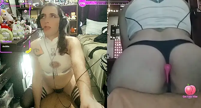 SissyFlorAzul online show from 10.21.25