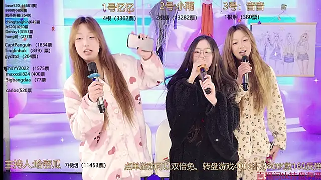 YIYI XIXI 18 online show from 02.25.25