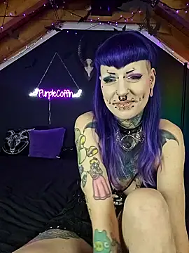 Purple Coffin666 online show from 03.15.25