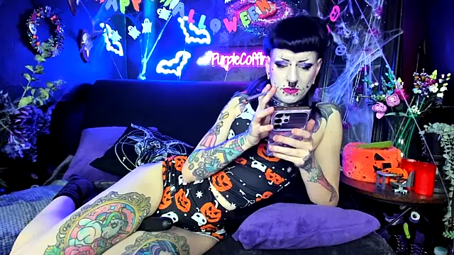 Purple Coffin666 online show from 02.05.26