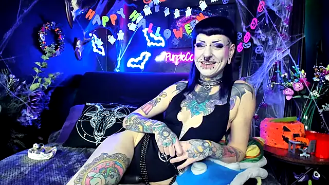 Purple Coffin666 online show from 02.08.26
