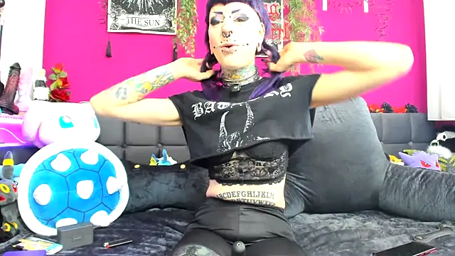 Purple Coffin666 online show from 06.14.26