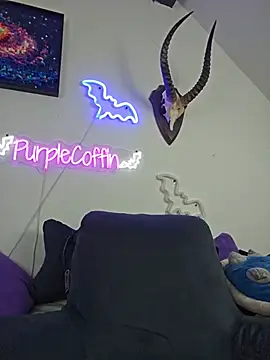 Purple Coffin666 online show from 07.22.26