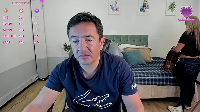 Snapshot of Sam_and_molly_ chatting on 01.29.25 Sam and molly online show from 01.29.25