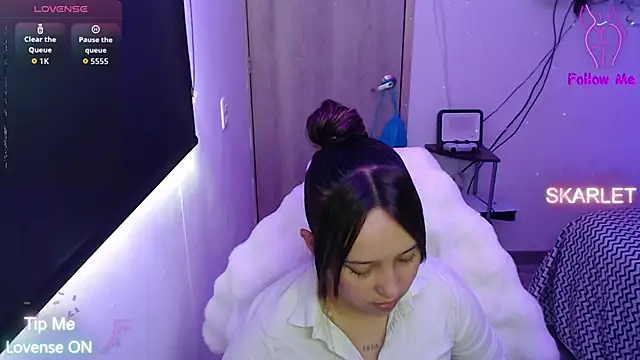 Snapshot of Skarlet_Adams28 chatting on 10.02.25 Skarlet Adams28 online show from 10.02.25