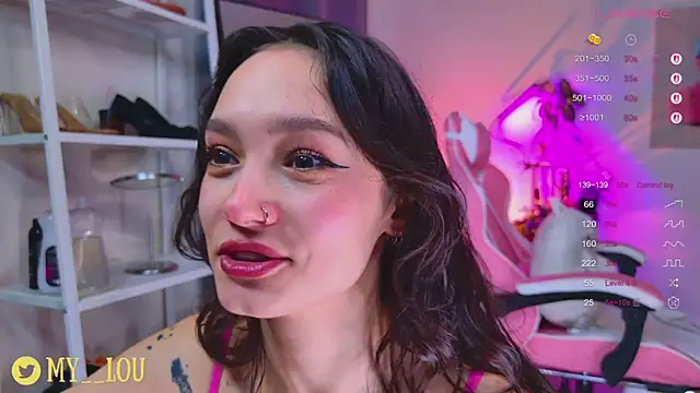 Snapshot of MyLou_ chatting on 11.15.25 MyLou online show from 11.15.25