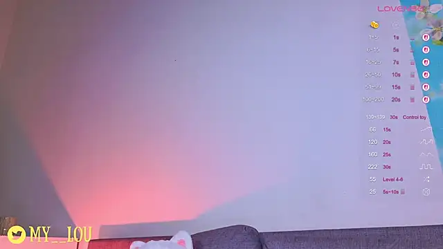 Snapshot of MyLou_ chatting on 11.24.25 MyLou online show from 11.24.25