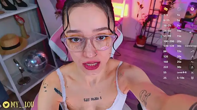 Snapshot of MyLou_ chatting on 03.01.26 MyLou online show from 03.01.26