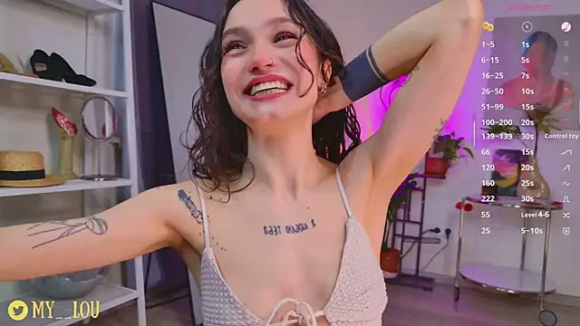 Snapshot of MyLou_ chatting on 03.08.26 MyLou online show from 03.08.26