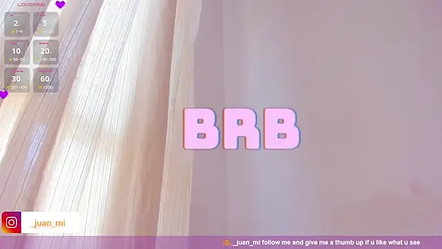 Snapshot of juanmiss chatting on 09.25.25 juanmiss online show from 09.25.25