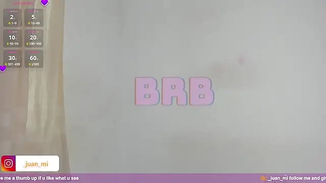 Snapshot of juanmiss chatting on 09.29.25 juanmiss online show from 09.29.25