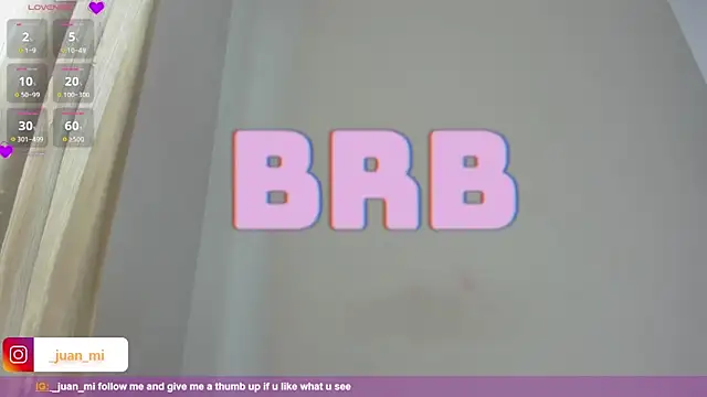 Snapshot of juanmiss chatting on 10.01.25 juanmiss online show from 10.01.25