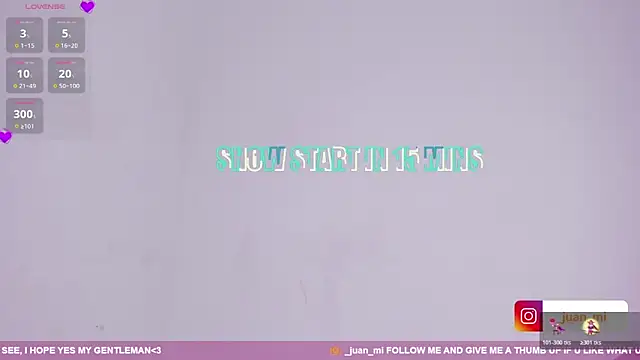 Snapshot of juanmiss chatting on 10.28.25 juanmiss online show from 10.28.25